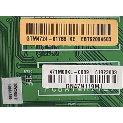 MAIN PARA TV LG / NUMERO DE PARTE EBT62084603 / EAX65105202(1.0) / 61823003 / PANEL LD550EUD(UF)(B1) / MODELO 55WS50BS-BL.AUSJLH	 - Imagen 3